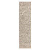 Ručně tkaný běhoun Minerals Light Grey - 60x230 cm Flair Rugs koberce