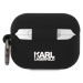 Karl Lagerfeld 3D Logo NFT Karl and Choupette puzdro AirPods Pro čierne