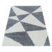 Kusový koberec Tango Shaggy 3101 grey - 80x250 cm Ayyildiz koberce