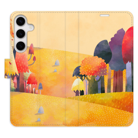 Flipové puzdro iSaprio - Autumn Forest - Samsung Galaxy S24+