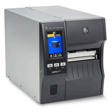 Zebra ZT411 ZT41142-T1E0000Z tiskárna štítků, průmyslová 4" tiskárna,(203 dpi),peeler,disp. (col