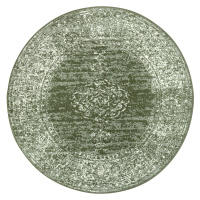 Kusový koberec Gloria 105519 Green kruh - 160x160 (průměr) kruh cm Hanse Home Collection koberce