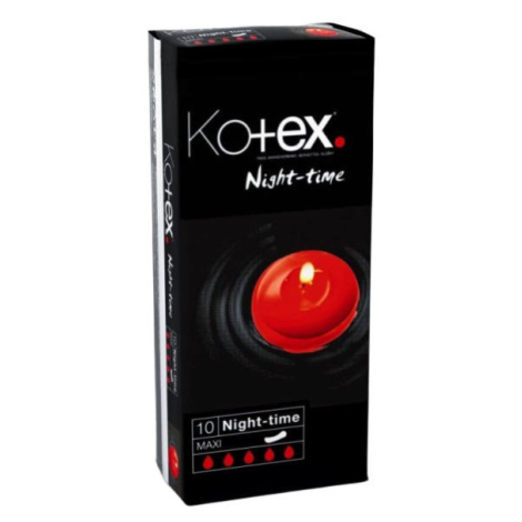 KOTEX Night - Time hygienické vložky 10 ks