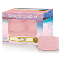 Yankee Candle, Ružové piesky, Sviečky čajové, 12 ks