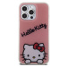 Plastové puzdro Hello Kitty na Apple iPhone 13 Pro HKHCP13LHKDSP IML Daydreaming Logo ružové