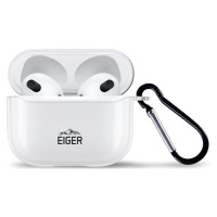 Púzdro Eiger Glacier AirPods Protective case for Apple AirPods 3 Clear