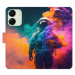 Flipové puzdro iSaprio - Astronaut in Colours 02 - Xiaomi Redmi 13C
