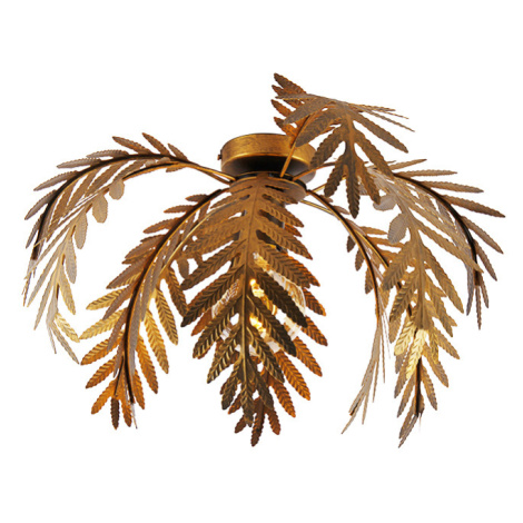 Vintage stropné svietidlo zlaté 45 cm - Botanica QAZQA
