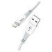 Kábel HOCO Ferry X70, USB na Lightning 8-pin 2,4A, 1m, biely