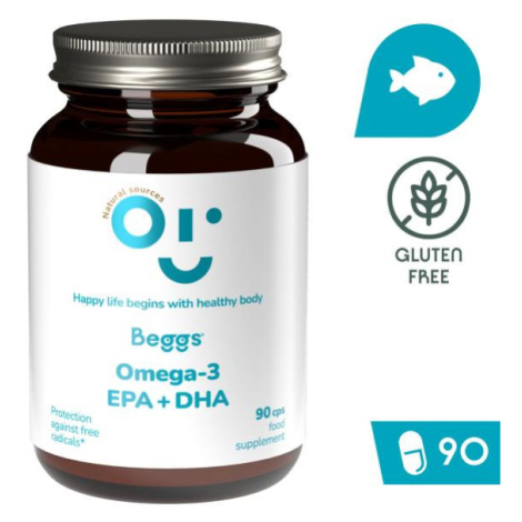 Beggs Omega-3, EPA+DHA (90 kapsúl)