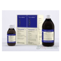 Varumin 1 a Varumin 2, perorálny roztok, 50 ml + 200 ml