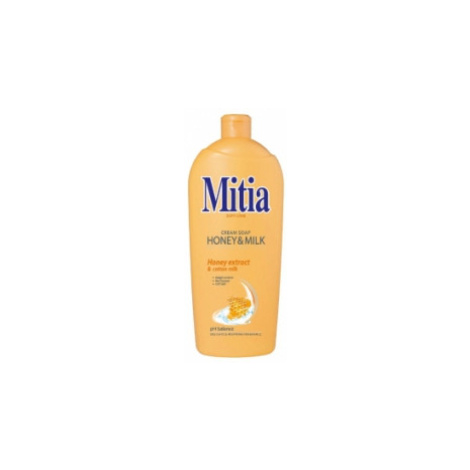 Mitia Náplň do tekutého mydla Med-Mlieko 1l