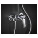 Hansgrohe Crometta E, Showerpipe 240 1jet s pákovou batériou, chróm, HAN-27284000