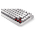 Endorfy herní klávesnice Thock 75% Red Onyx White Pudding/ bezdrátová / red switch / mechanická 