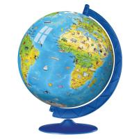 Ravensburger 3D Puzzle Globus puzzleball 180 dielikov anglický