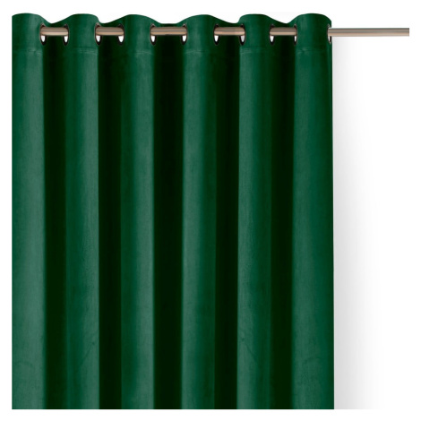 Zelený zamatový dimout záves 400x250 cm Velto – Filumi