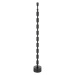 Matne čierny podstavec stojacej lampy 135 cm Gitaya – Light & Living