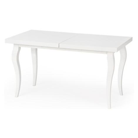 Sconto Jedálenský stôl MUZORT biela, šírka 140 cm Houseland