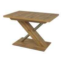 Sconto Jedálenský stôl UTENDI 1 dub, šírka 130 cm, rozkladací
