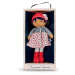 Bábika pre bábätká Jade K Tendresse Kaloo 32 cm v srdiečkových šatách z jemného textilu v darček