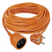 EMOS Predlžovací kábel – spojka, 250V, 20m/1Z/ oranžový P01120