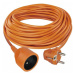EMOS Predlžovací kábel – spojka, 250V, 20m/1Z/ oranžový P01120