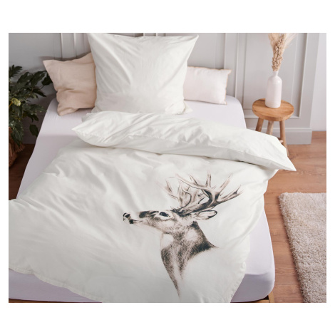 Prémiová bavlnená posteľná bielizeň, dvojlôžko Tchibo