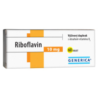 GENERICA Riboflavin 10 mg 60 tabliet