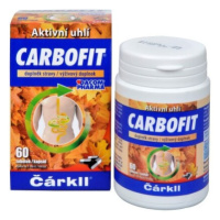 CARBOFIT Čárkll aktívne rastlinné uhlie 60 kapsúl