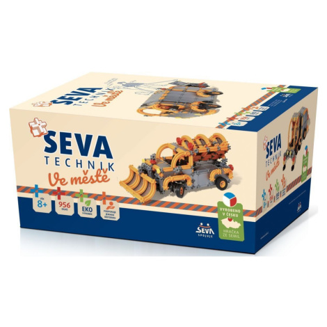 Seva Stavebnica Technik V meste 956 dielikov