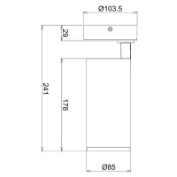 LED stropné bodové svietidlo Lucea, nastaviteľné, 15 W White