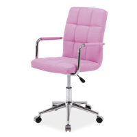 Sconto Kancelárska stolička SIGQ-022 ružová