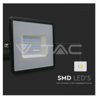 Reflektor LED E-Series 50W, 4000K, 4250lm, čierny VT-4051 (V-TAC)