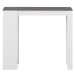 Barový stôl s doskou v dekore betónu 50x115 cm Aravis – TemaHome