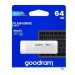 GOODRAM USB kľúč UME2 64GB, USB 2.0 biely