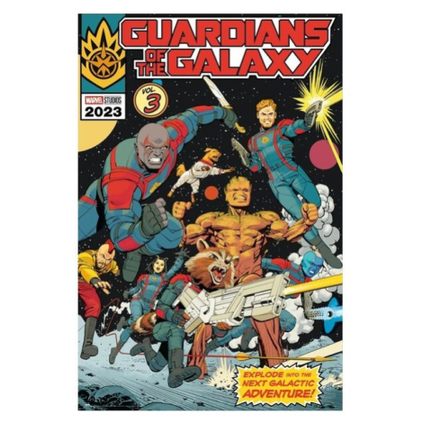 Plagát Marvel: Guardians of the Galaxy vol.3 - Explode to the Next Galactic Adnventure (215)