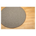 Kusový koberec Nature světle béžový kruh - 200x200 (průměr) kruh cm Vopi koberce