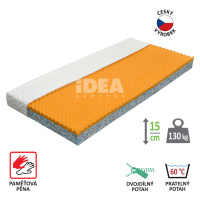 Matrac s poťahom IDEA VISCO 90x200x15 M24