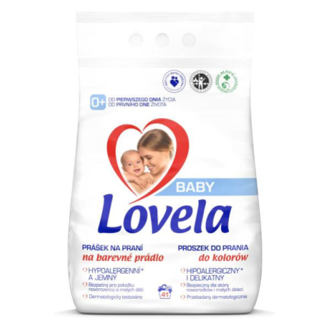 LOVELA Baby prášok na pranie na farebnú bielizeň 4,1 kg / 41 pracích dávok