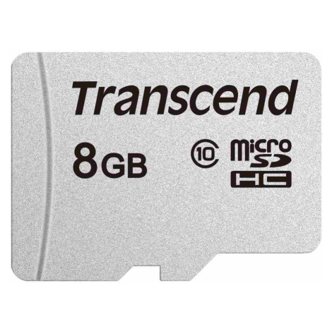 TRANSCEND MicroSDHC karta 8GB 300S, Class 10, bez adaptéra