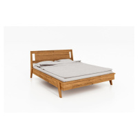 Dvojlôžková posteľ z dubového dreva 200x200 cm Retro 2 - The Beds