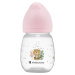 KikkaBoo Dojčenská fľaša 180 ml 3m+ Savanna Pink