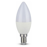 Žiarovka LED SMART E14 4W, RGBW, 300lm, ovládaná cez WiFi VT-5114 (V-TAC)