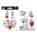 Abysse Corp BT21 Nálepky 2-Pack (16 x 11 cm)