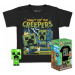 Funko Pocket POP! & Tee: Minecraft- Creeper M (detské)