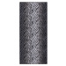 AKCE: 110x67 cm Protiskluzový běhoun na míru Zel 1014 Silver (Grey) - šíře 67 cm Berfin Dywany