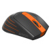 A4tech FG30B, FSTYLER bezdrôtová myš, oranžová