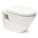 WC závesné VitrA Integra vrátane sedátka, zadný odpad 7063-003-6286