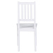 Jedálenské stoličky (2 kusy) carson - biela