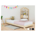 Benlemi Detská jednolôžková posteľ s čelom DREAMY Rozmer: 90 x 180 cm, Zvoľte farbu hranolov: Pr